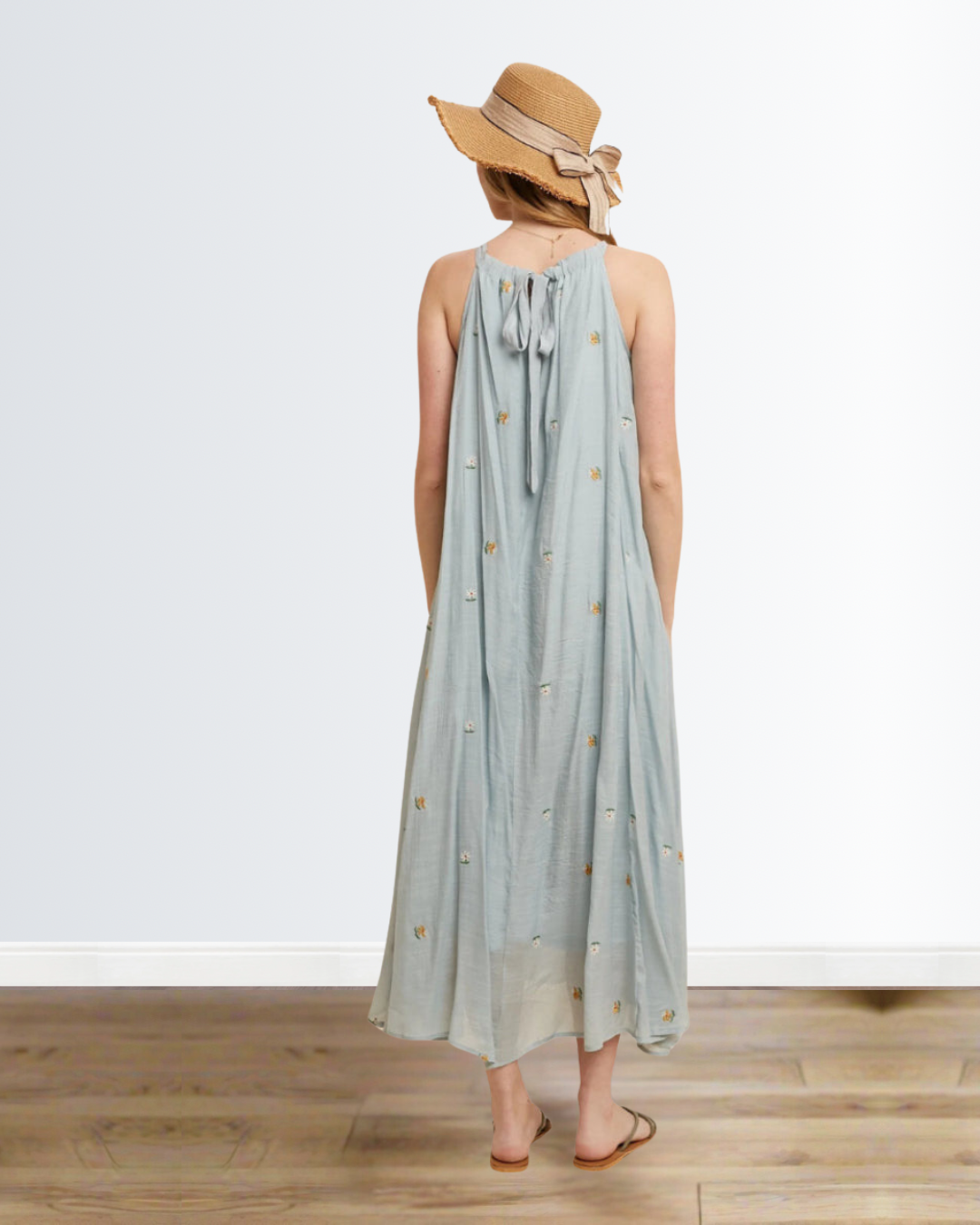 Emma Embroidered Dress