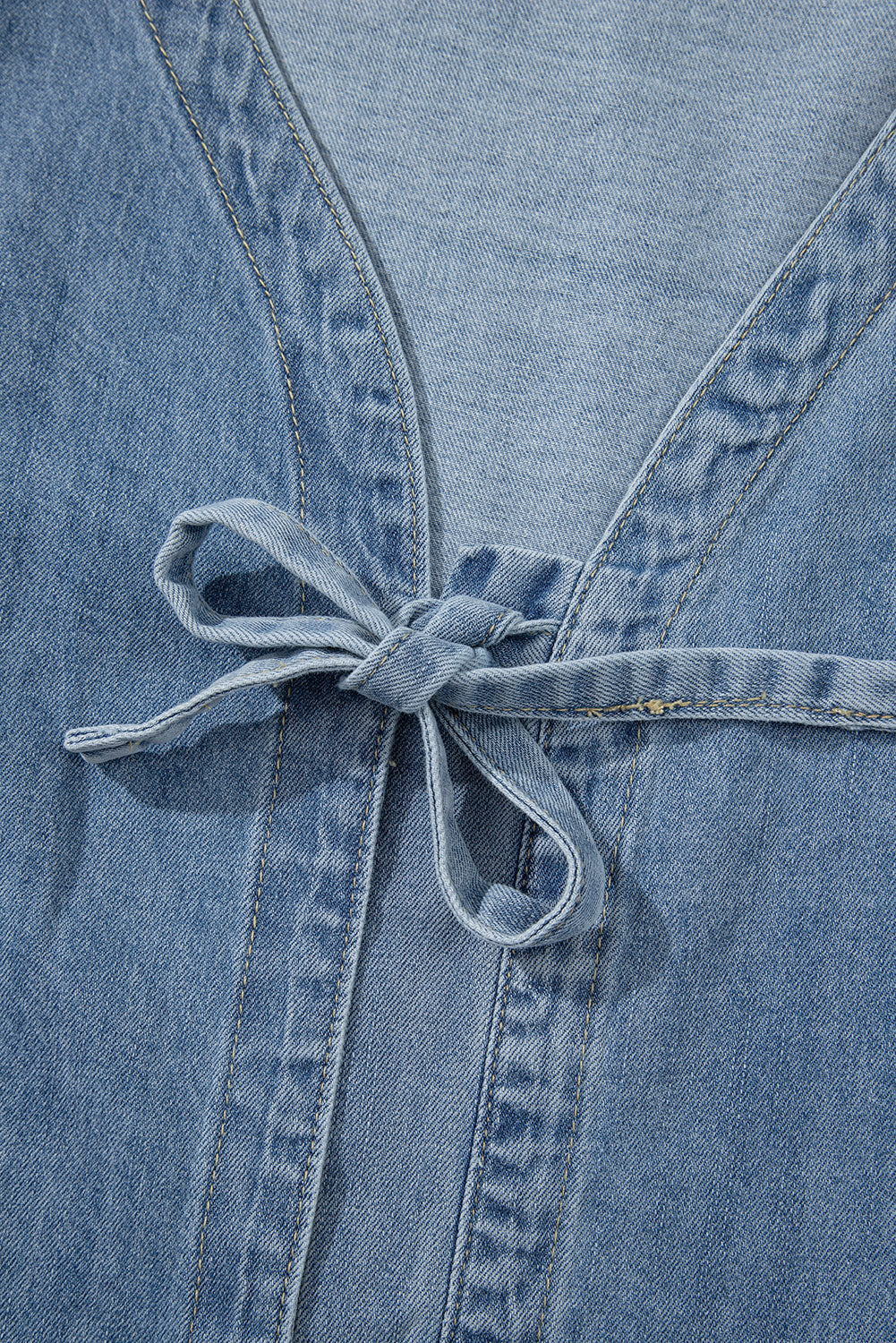 Dusk Blue Denim Top