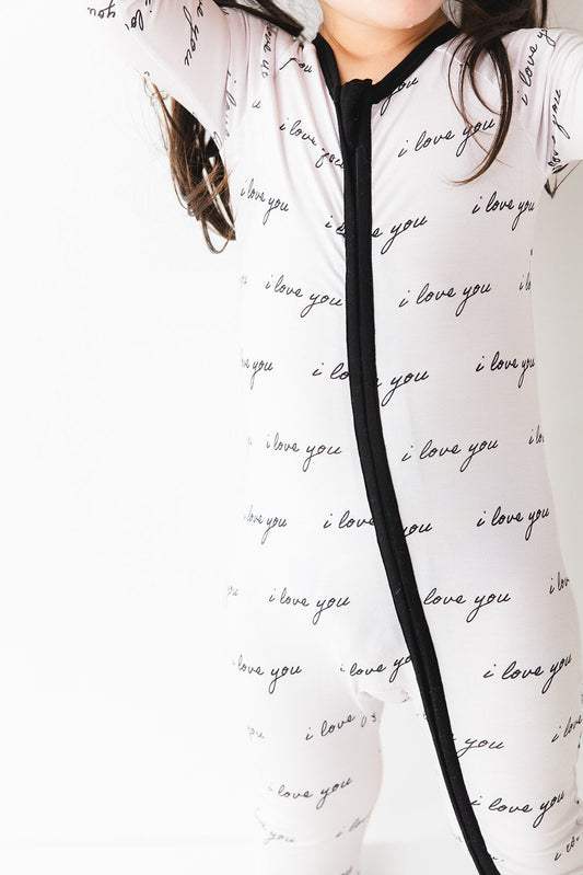 I Love You Bamboo Zippy