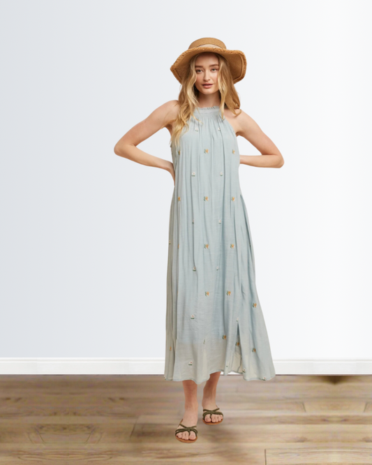 Emma Embroidered Dress
