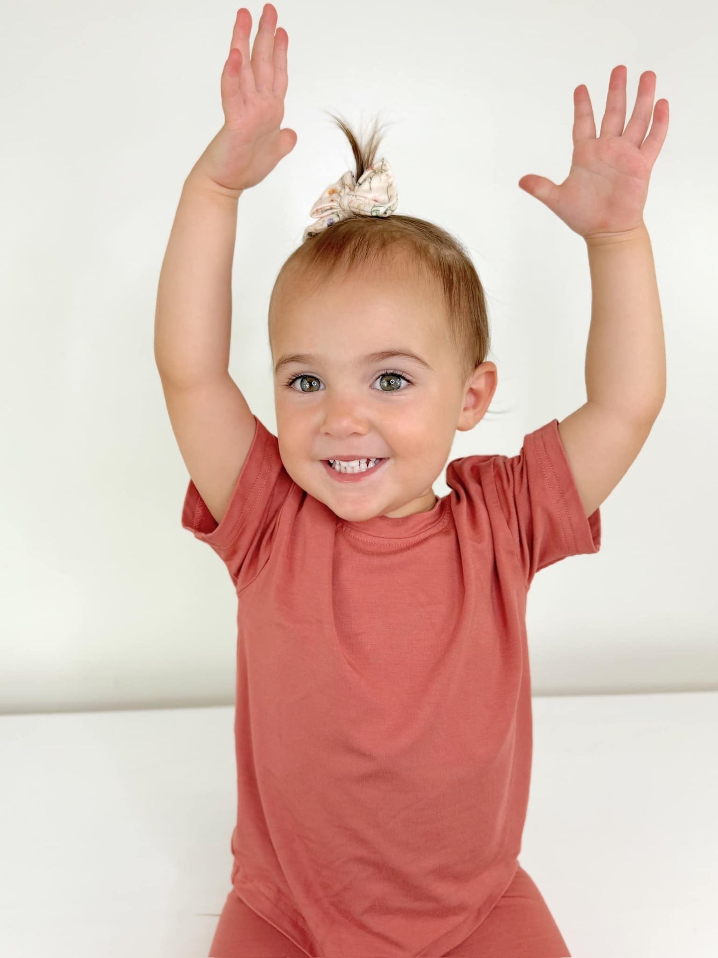 Bamboo Tee & Bike Shorts - Multiple Colors- sold as separates