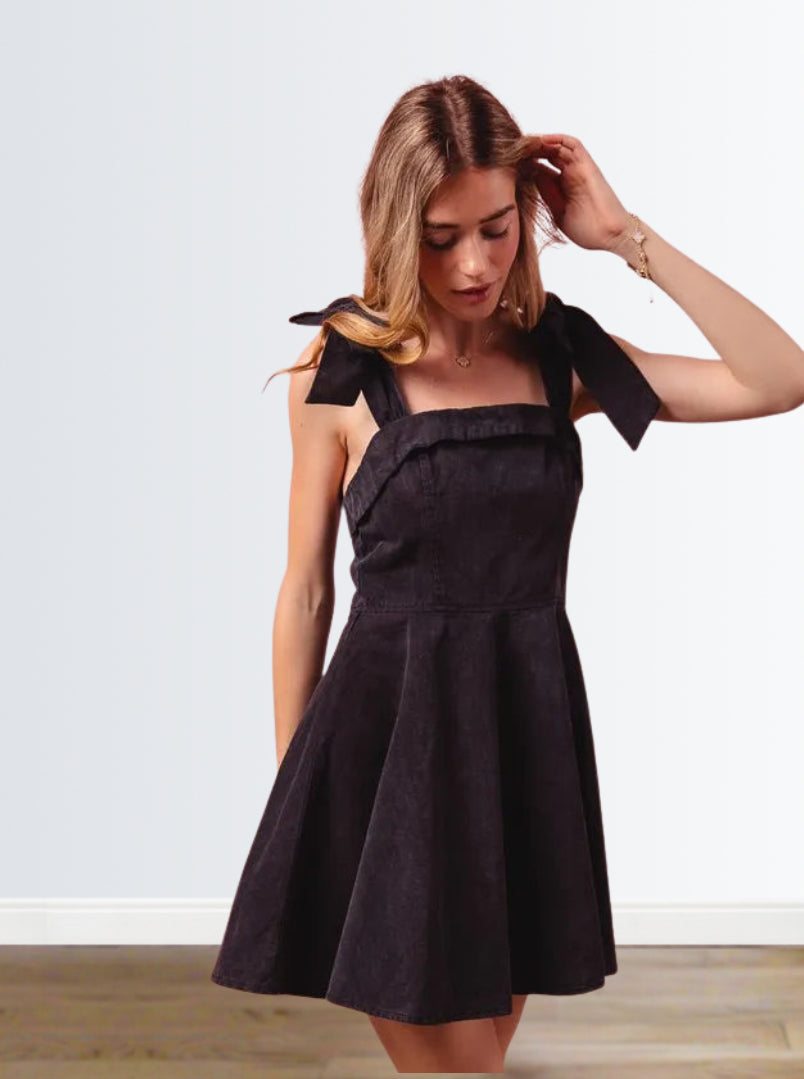 Little Black Gameday Dress