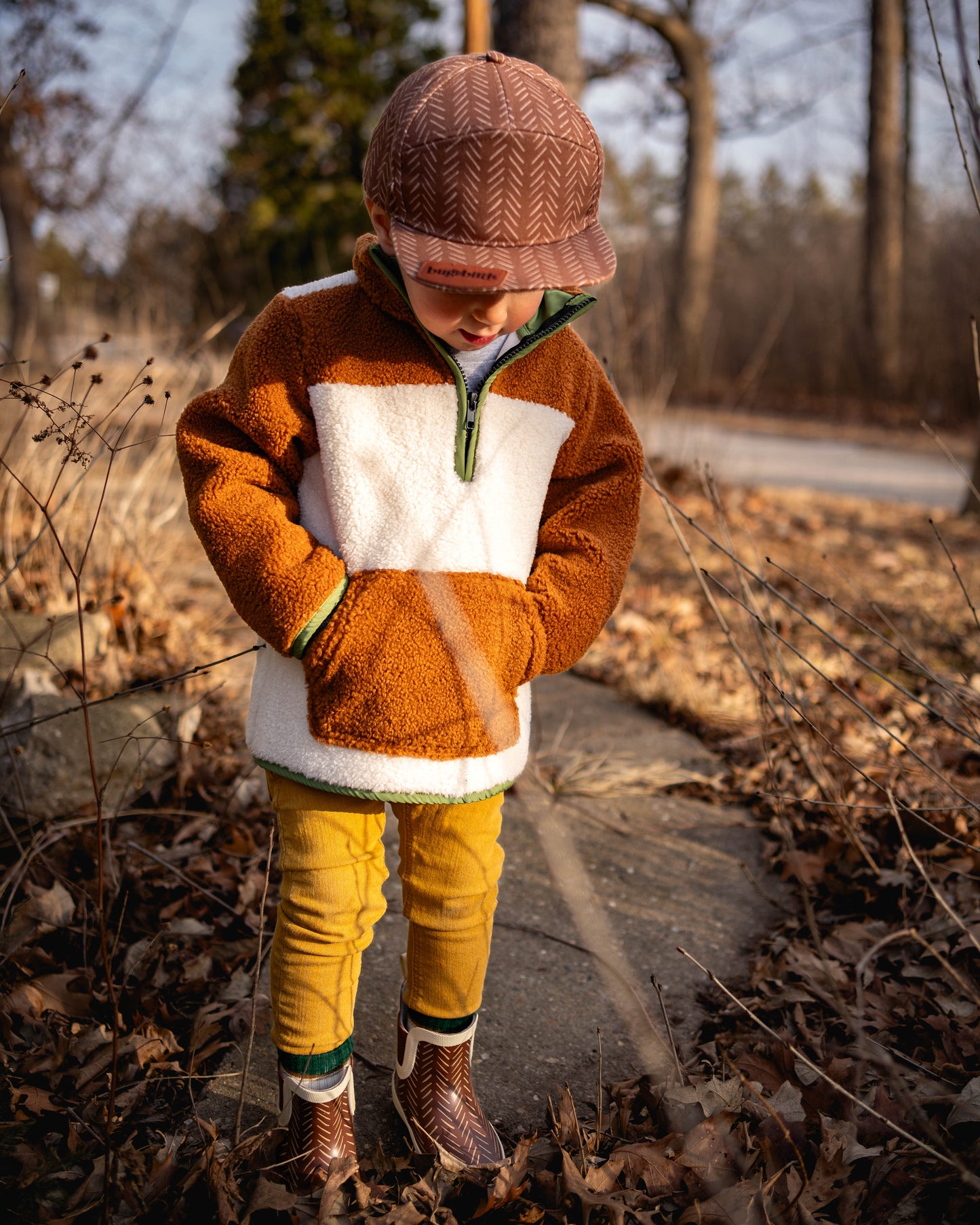 Camel Sherpa Pullover