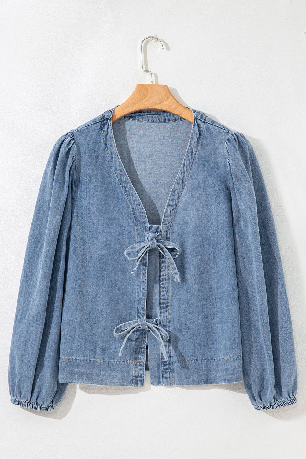 Dusk Blue Denim Top