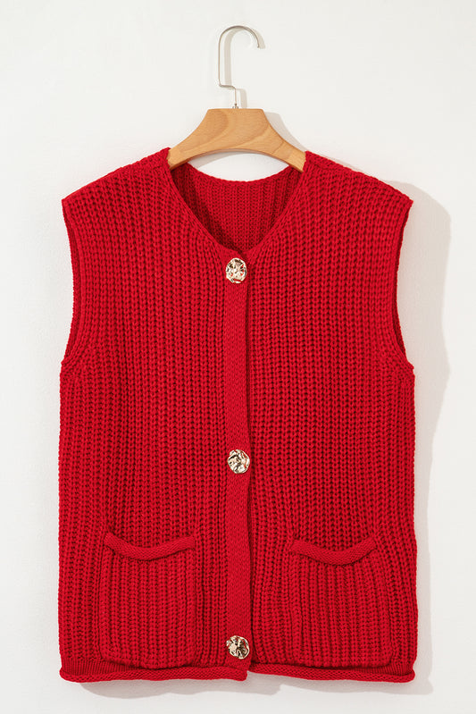 Christmas Spirit Knit Sweater Vest