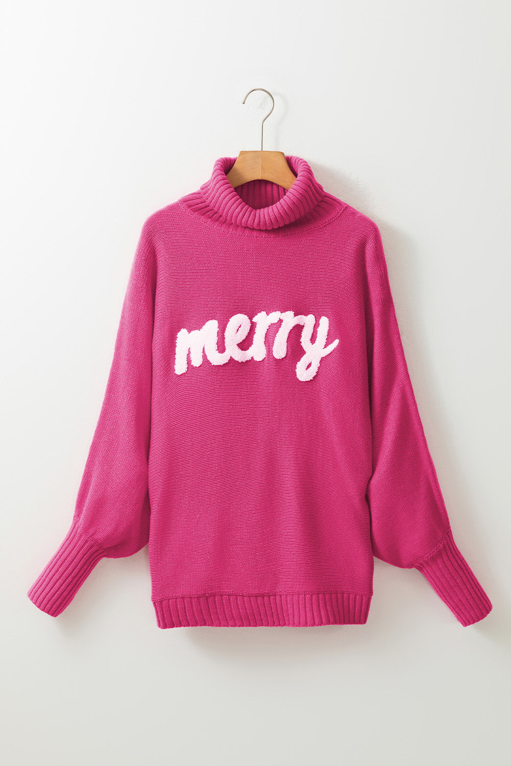 Berry Merry Embroidered Sweater
