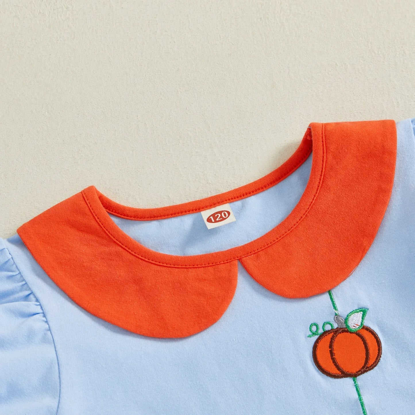 Pretty Pumpkin Frill Dress