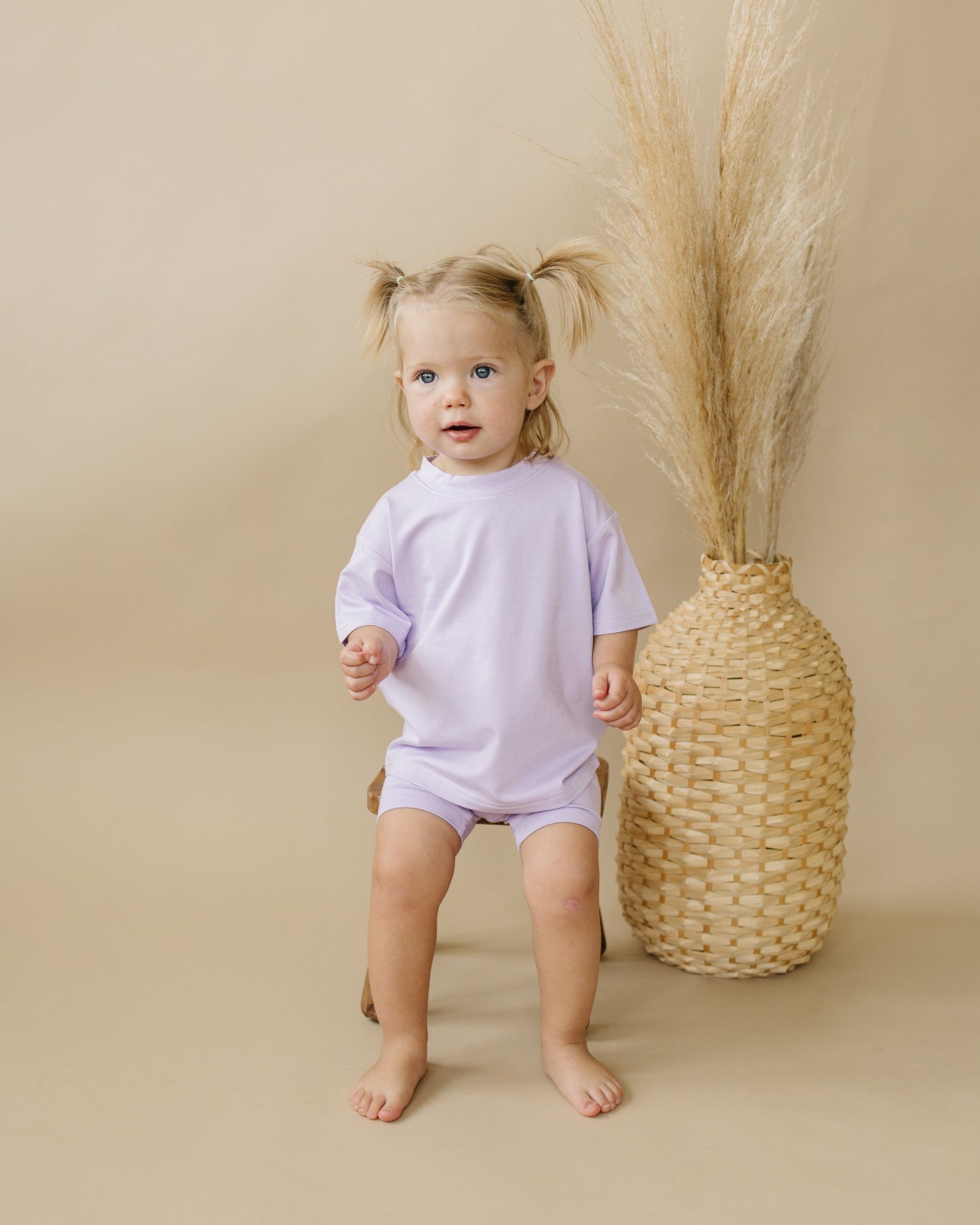 Bamboo Tee & Bike Shorts - Multiple Colors- sold as separates