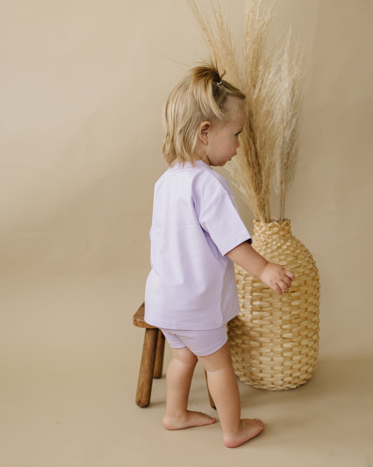 Bamboo Tee & Bike Shorts - Multiple Colors- sold as separates