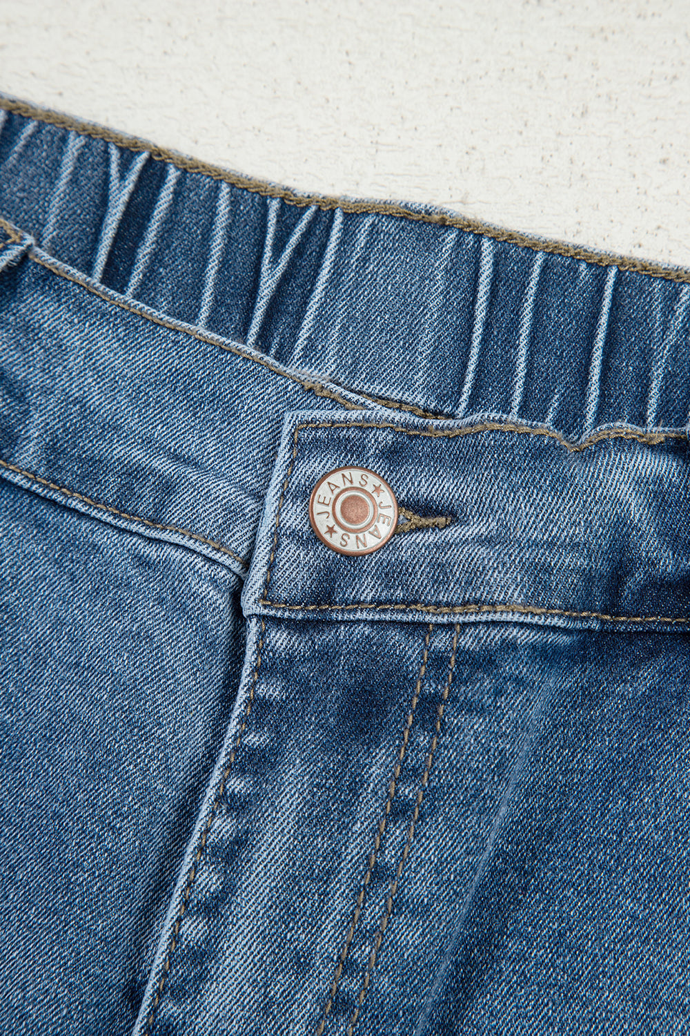 Star Patchwork High Waist Jeans