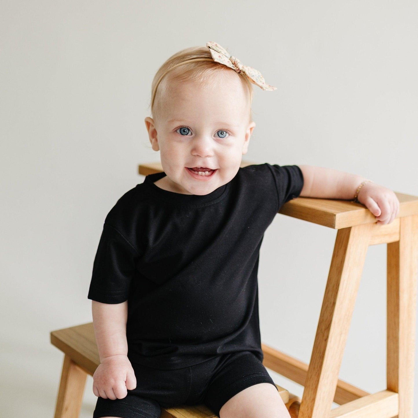 Bamboo Tee & Bike Shorts - Multiple Colors- sold as separates