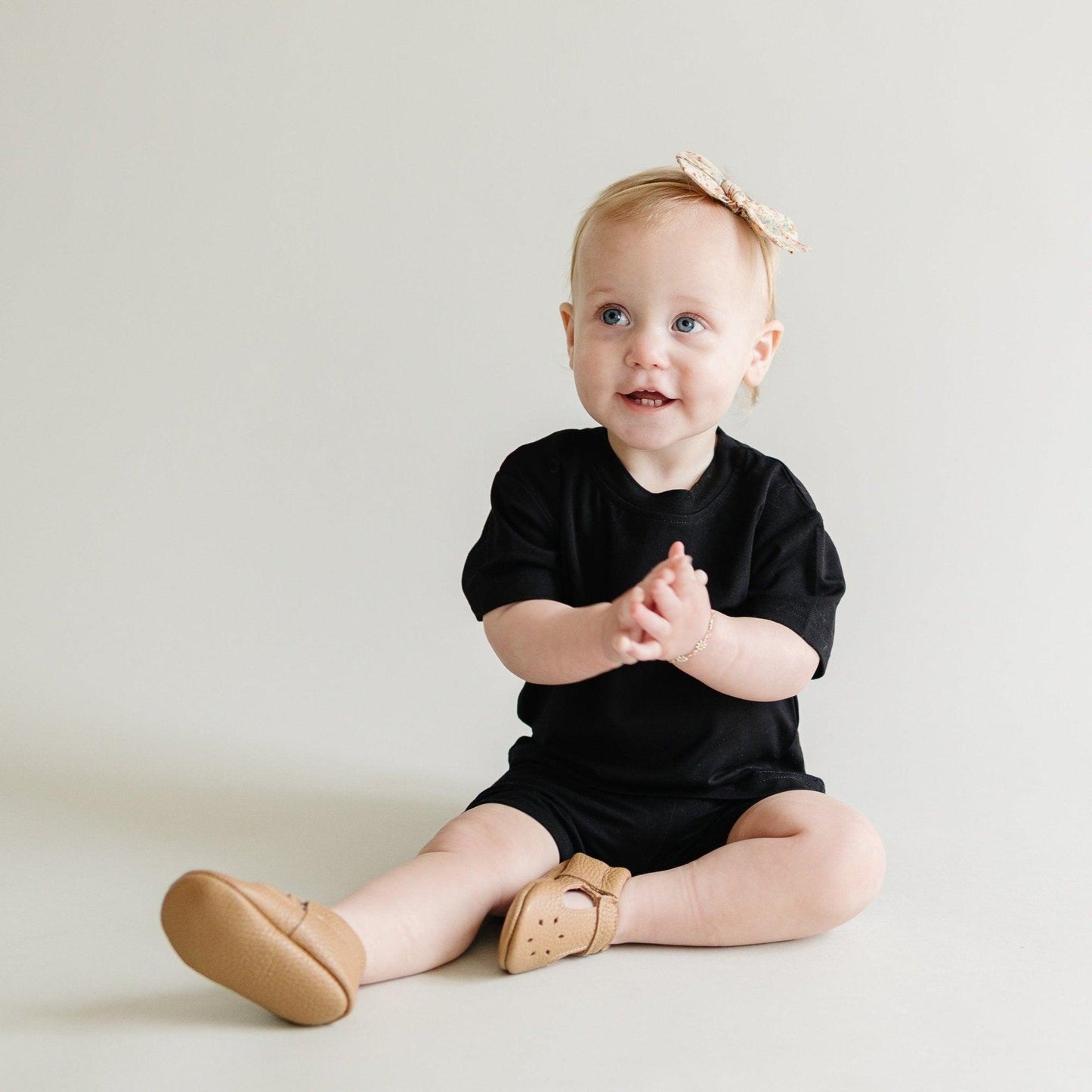 Bamboo Tee & Bike Shorts - Multiple Colors- sold as separates