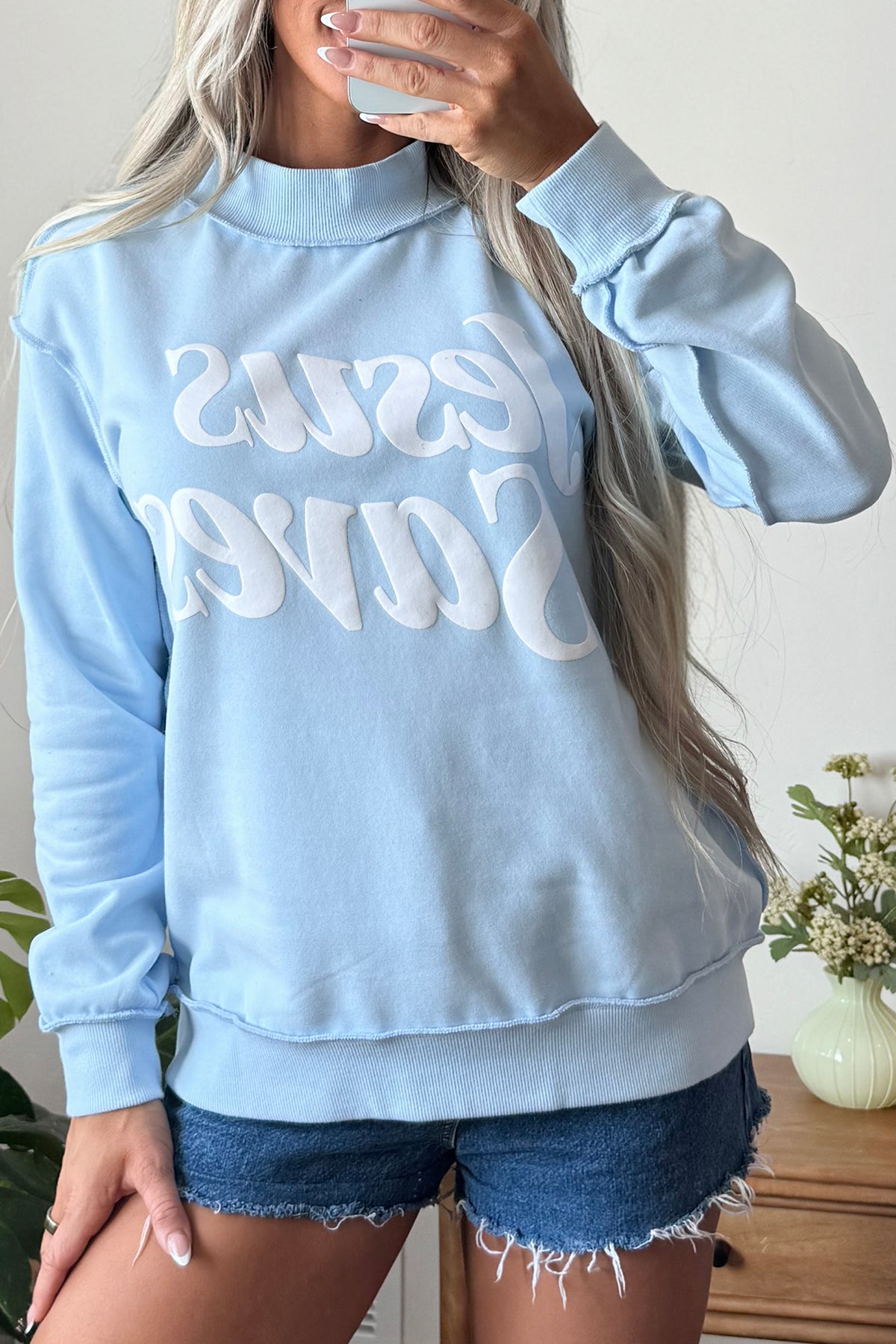 Jesus Saves Sweatshirt