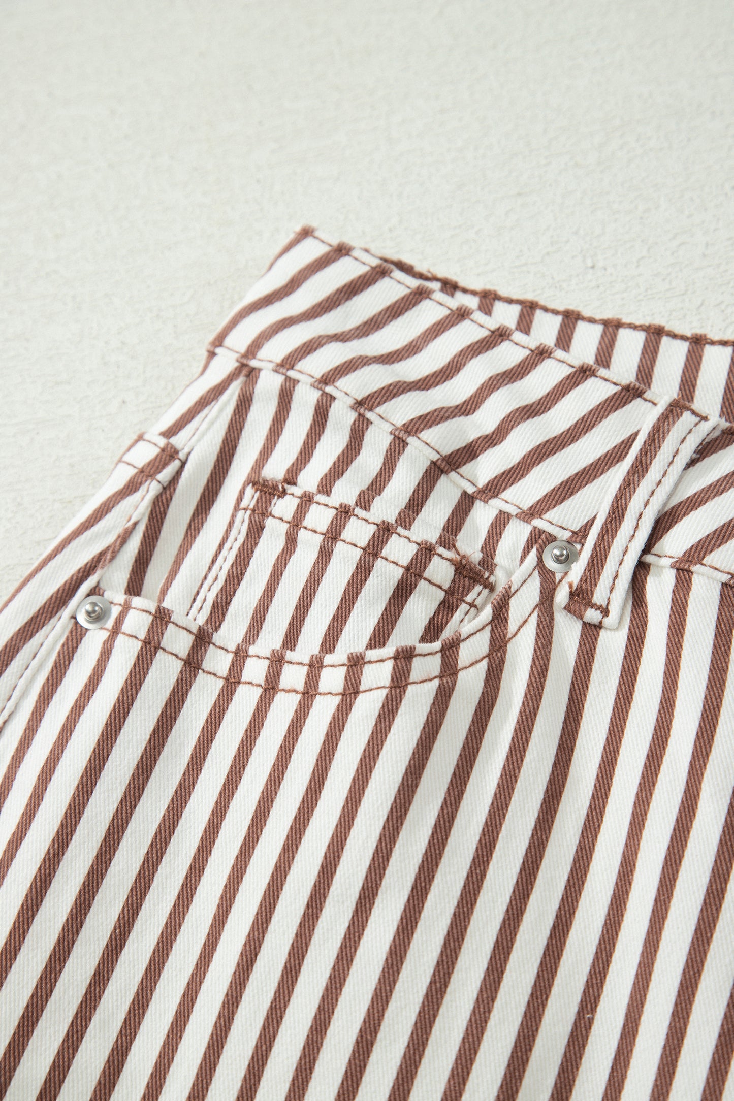 Striped Casual Barrel Jeans- 3 colors