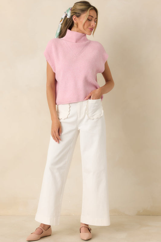 Katherine Scalloped Jeans- 2 Colors