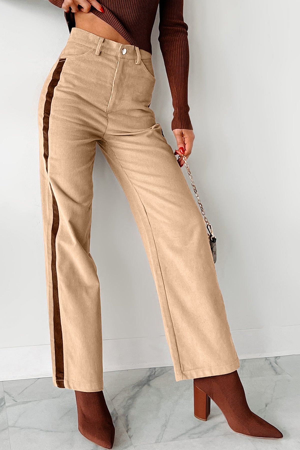 Corduroy + Velvet Jeans