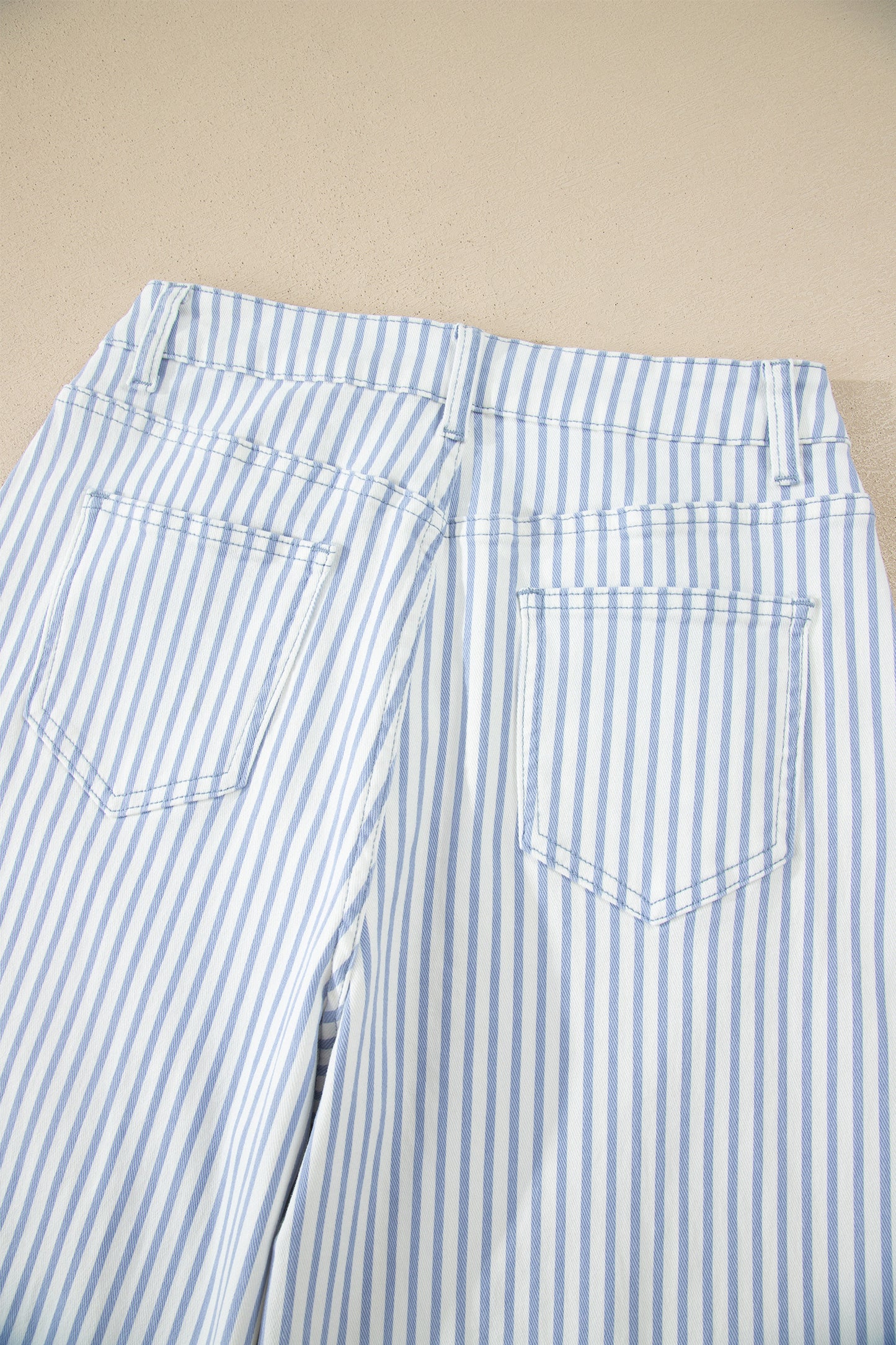 Striped Casual Barrel Jeans- 3 colors