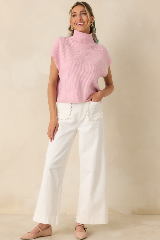Katherine Scalloped Jeans- 2 Colors