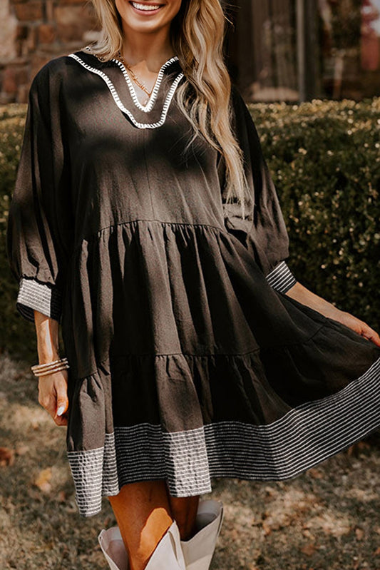 Bethany Tiered Mini Dress