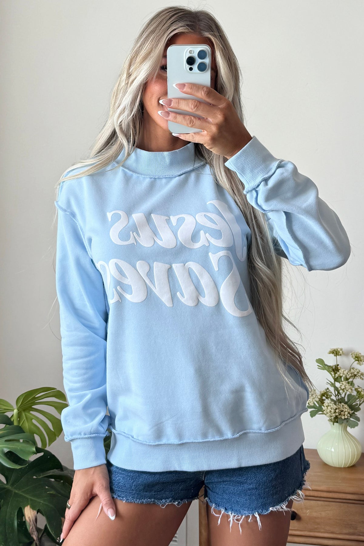 Jesus Saves Sweatshirt