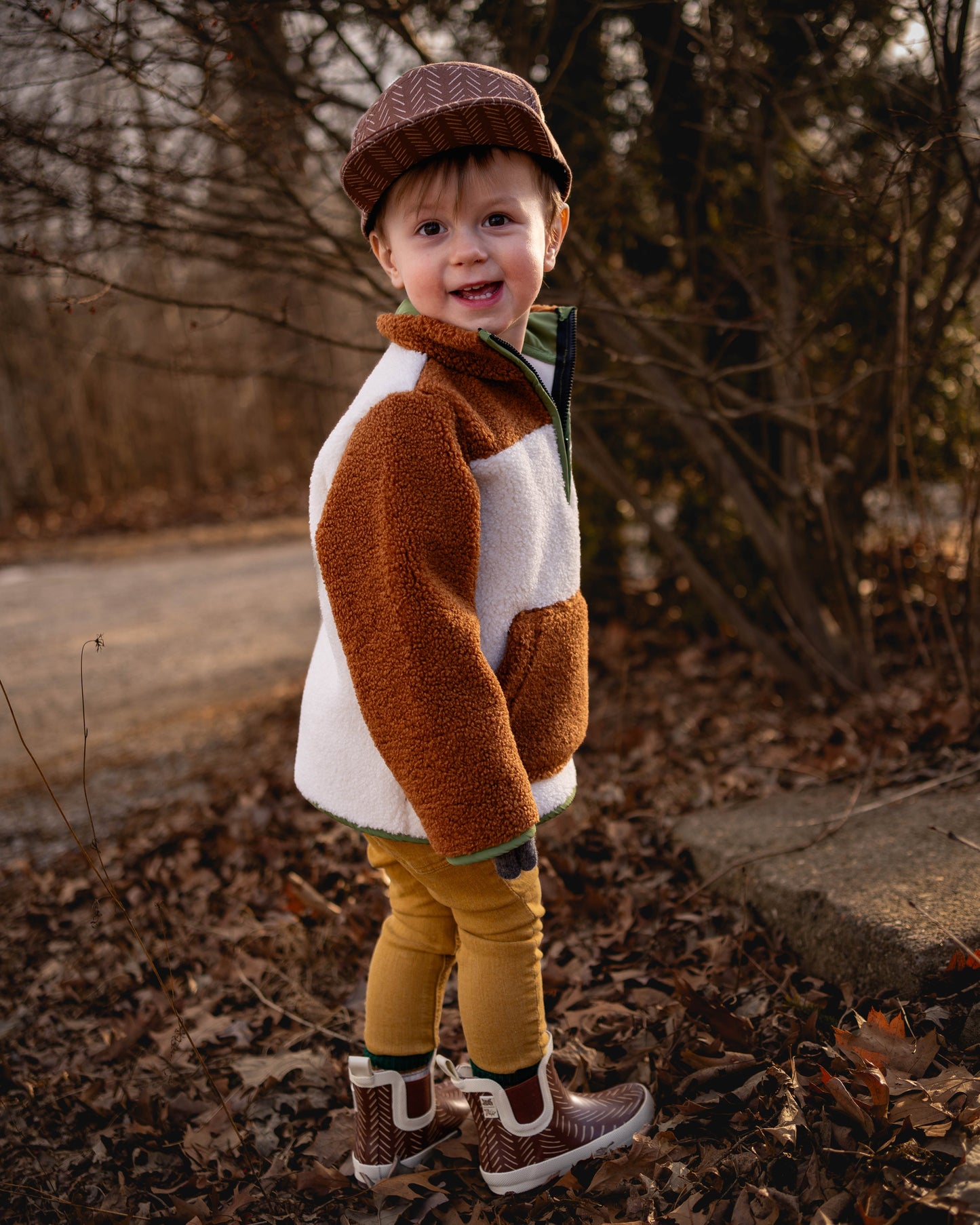 Camel Sherpa Pullover
