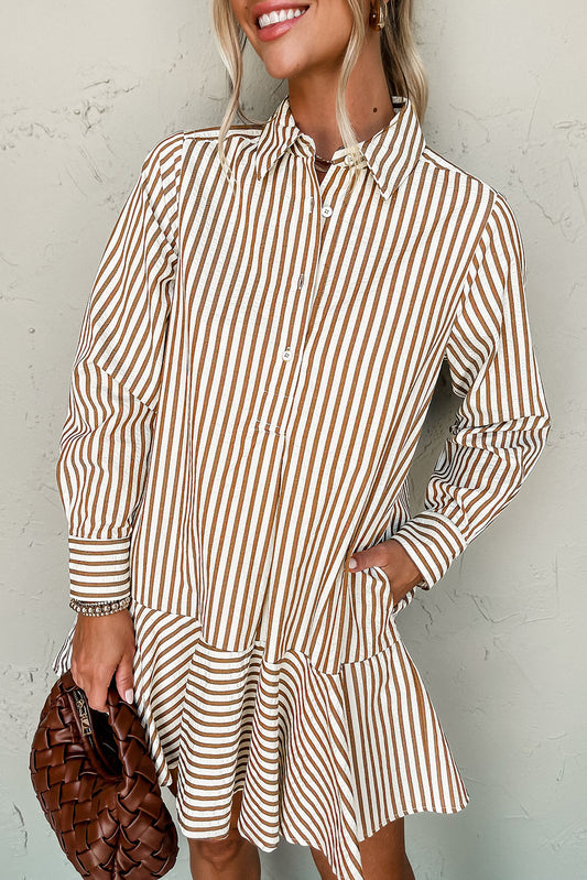 Clara Collard Mini Dress