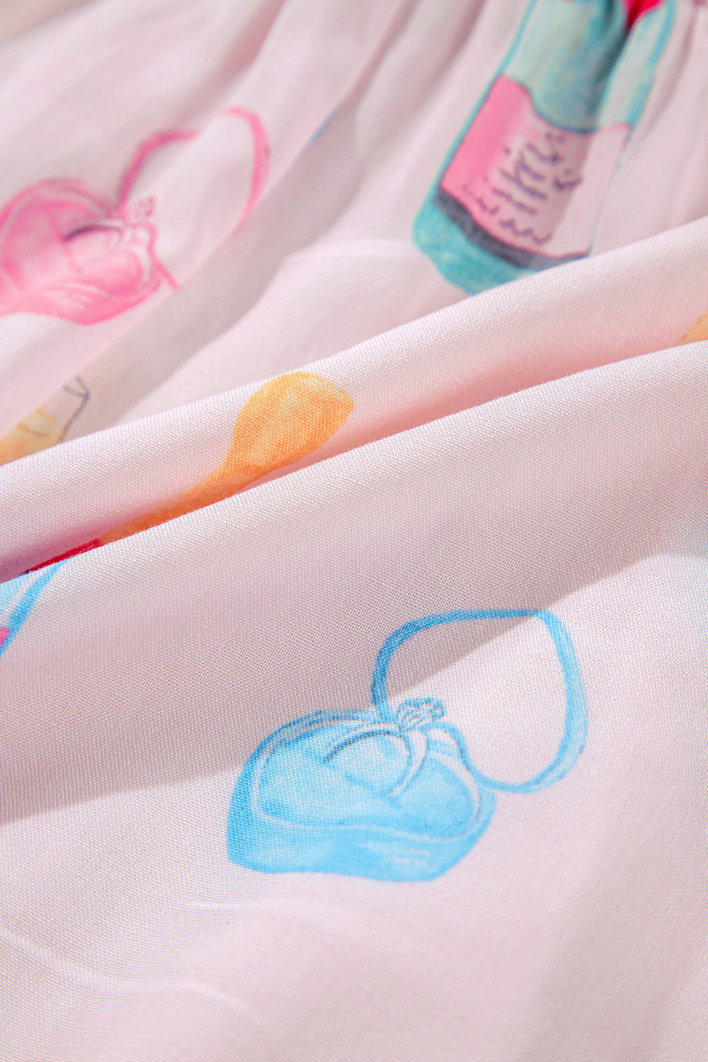 Christmas Wine Glass Pajama Set- Multiple Colors