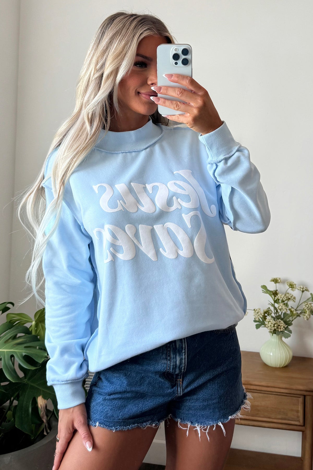 Jesus Saves Sweatshirt
