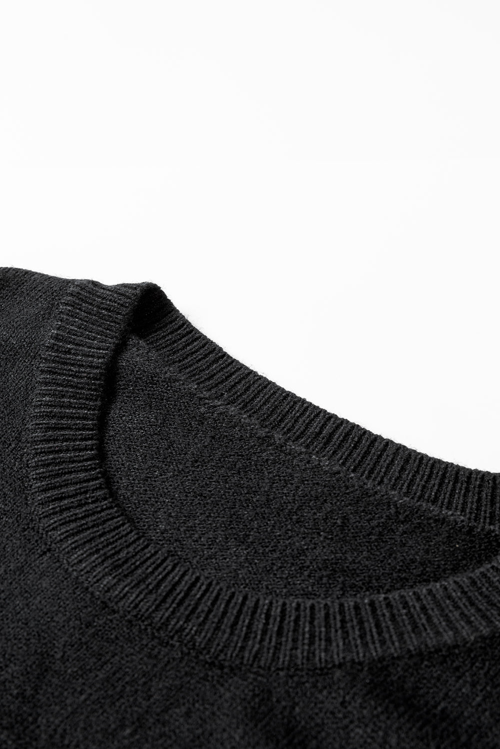Tinsel Merry and Bright Christmas Sweater-Black