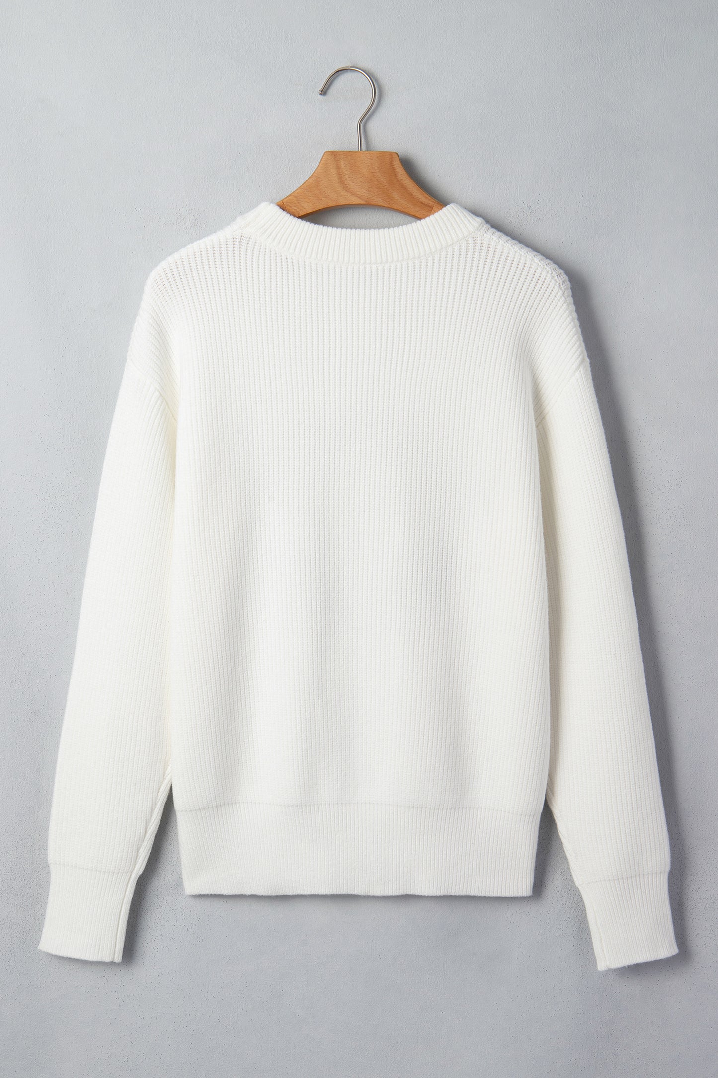 Merry + White Sweater