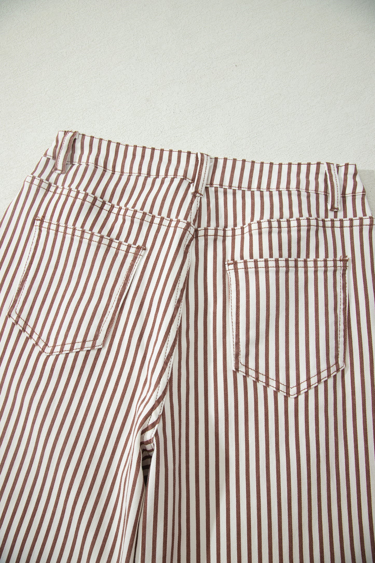 Striped Casual Barrel Jeans- 3 colors