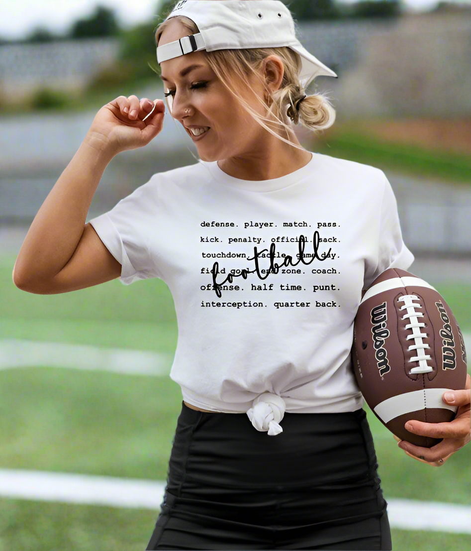 Football Quote- Graphic Tee