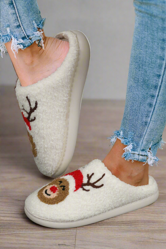 Rudolph Plush Slippers