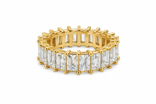 Clear Baguette Ring