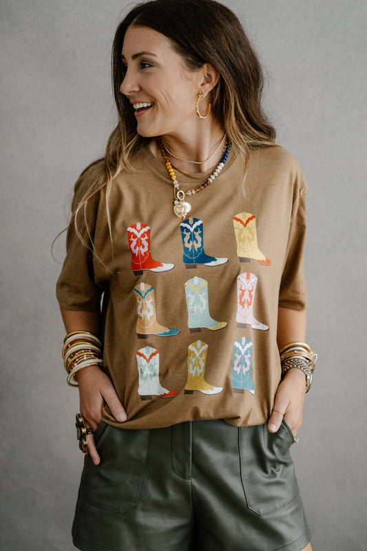 WESTERN BOOTS TEE