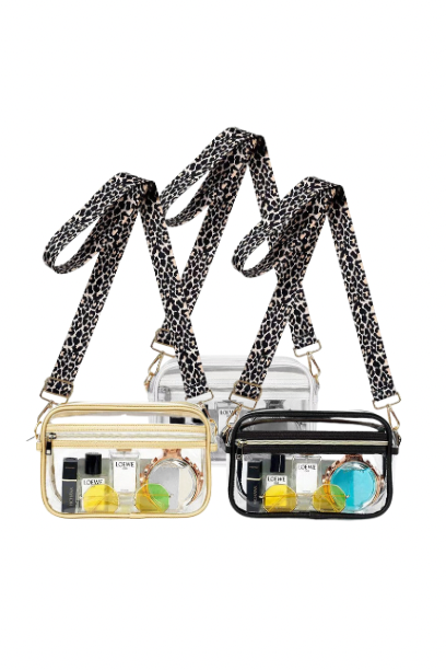 Leopard Stadium Crossbody